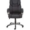 PU Directors Office Chair - FSC® Certified -FurniHaven Shop 23SBZ SQ1 0000000004 BLACK SLf