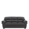 Portland 3 Seater Leather Sofa 1 Portland 3 Seater Leather Sofa -FurniHaven Shop 2CKVA SQ1 0000000004 BLACK SLf