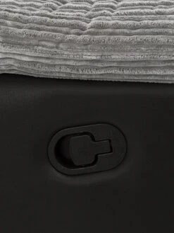 Sienna Fabric/Faux Leather Recliner Corner Group Sofa -FurniHaven Shop 2CLW3 SQ6 0000000004 BLACK SLd1