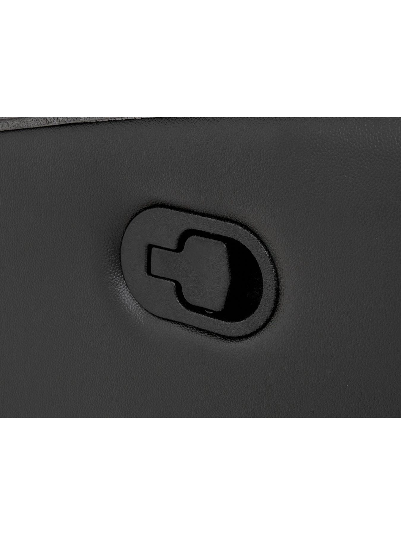 Sienna Fabric/Faux Leather 3 Seater Recliner Sofa 6 Sienna Fabric/Faux Leather 3 Seater Recliner Sofa - Image 4