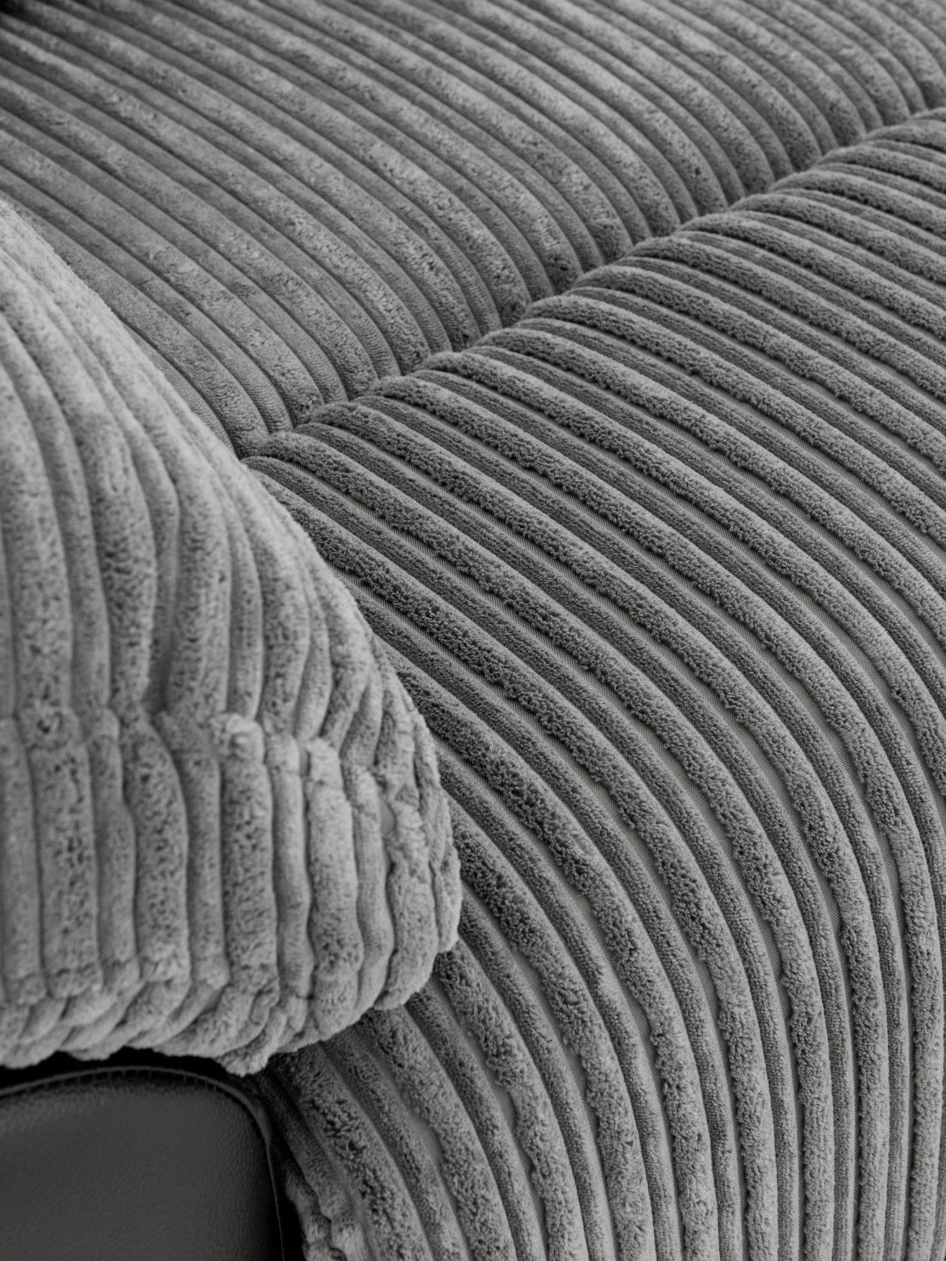 Sienna Fabric/Faux Leather 3 Seater Recliner Sofa 7 Sienna Fabric/Faux Leather 3 Seater Recliner Sofa - Image 5