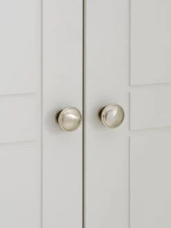 One Call Alderley Ready Assembled 2 Door Wardrobe -FurniHaven Shop 3DAMV SQ5 0000000005 GREY SLd1