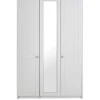 One Call Alderley Part Assembled 3 Door Mirrored Wardrobe -FurniHaven Shop 3DAMW SQ1 0000000005 GREY SLf