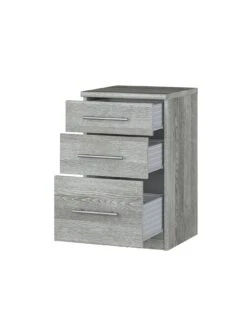 Very Home Home Essentials - Prague Graduated Bedside Cabinet -FurniHaven Shop 3QXQR SQ4 0000000005 GREY SLd