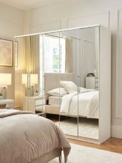 Very Home Prague Mirror 5 Door Wardrobe - FSC® Certified