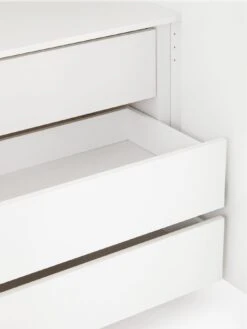 Very Home Prague 4-door Wardrobe With Mirrored Doors And Internal Chest Of 3 Drawers - FSC® Certified -FurniHaven Shop 3VHJX SQ5 0000000013 WHITE SLd1