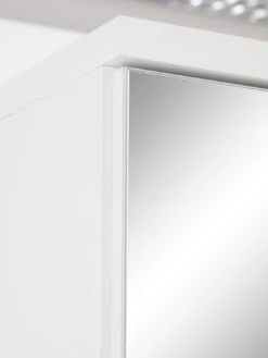 Very Home Prague 4-door Wardrobe With Mirrored Doors And Internal Chest Of 3 Drawers - FSC® Certified -FurniHaven Shop 3VHJX SQ6 0000000013 WHITE SLd2