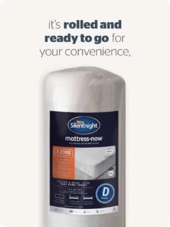 Silentnight 3 Zone Memory Rolled Mattress - Medium/Firm -FurniHaven Shop 3WYGJ SQ6 0000000088 NO COLOR RSr1