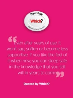 Silentnight 7 Zone Memory Foam Rolled Mattress - Medium Firm -FurniHaven Shop 3WYGM SQ7 0000000088 NO COLOR DGy