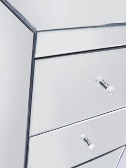 Very Home Parisian Ready Assembled Mirrored Tall 5 Drawer Chest -FurniHaven Shop 4AADY SQ5 0000000099 N A SLd1