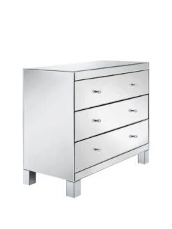 Very Home Parisian Ready Assembled Mirrored Wide 3 Drawer Chest 8 Very Home Parisian Ready Assembled Mirrored Wide 3 Drawer Chest -FurniHaven Shop 4AAE3 SQ3 0000000099 N A SLa1