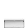Brabantia Matt Steel Fall Front Bread Bin -FurniHaven Shop 4EXJ3 SQ1 0000000238 STEEL SLf1
