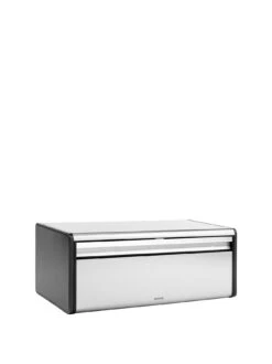Brabantia Matt Steel Fall Front Bread Bin 8 Brabantia Matt Steel Fall Front Bread Bin -FurniHaven Shop 4EXJ3 SQ3 0000000560 STEEL SLd3