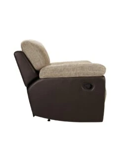 Santori Recliner Armchair -FurniHaven Shop 4M4XN SQ5 0000000547 CHOCOLATE BEIGE SLd