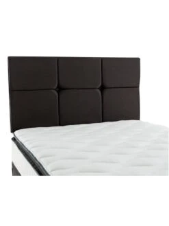 Silentnight Mirapocket Sophia Luxury Pillow Top Divan Bed (Includes Headboard!) -FurniHaven Shop 4QKTD SQ5 0000000237 EBONY SLd2