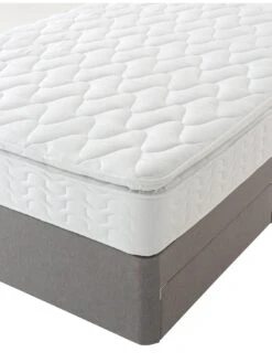 Silentnight Pippa Ultimate Pillowtop Divan Bed With Storage Options (Headboard Not Included) -FurniHaven Shop 4QKTL SQ4 0000000183 SLATE SLd1