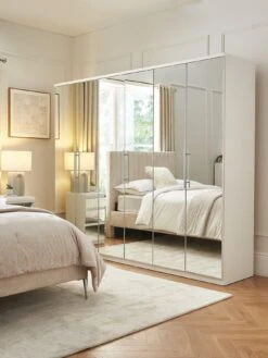 Very Home Prague Mirror 6 Door Wardrobe - FSC® Certified