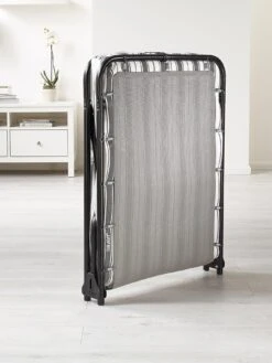 Jaybe Value Folding Bed With Rebound E-Fibre® Mattress - Available In Single And Small Double Sizes -FurniHaven Shop 6LXM6 SQ3 0000000004 BLACK SLd
