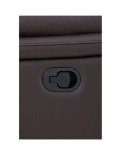 Albion Luxury Faux Leather Manual Recliner Armchair -FurniHaven Shop 6QLLQ SQ4 0000000008 CHOCOLATE SLa