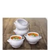 WATERSIDE Large Soup Bowls - Set Of 4 -FurniHaven Shop 6U6GT SQ1 0000000013 WHITE SLf