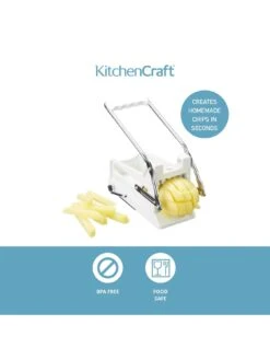 KitchenCraft Potato Chipper With Stainless Steel Blades -FurniHaven Shop K7PMJ SQ3 0000000088 NO COLOR SLd1