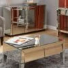 Very Home Monte Carlo Mirrored Storage Coffee Table -FurniHaven Shop KHUXP SQ1 0000002051 MIRROR RSr