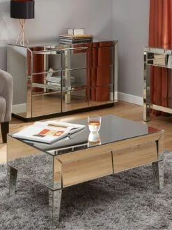 Very Home Monte Carlo Mirrored Storage Coffee Table