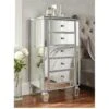 Very Home Mirage Mirrored 5 Drawer Chest -FurniHaven Shop KJ6UG SQ1 0000000099 N A SLf