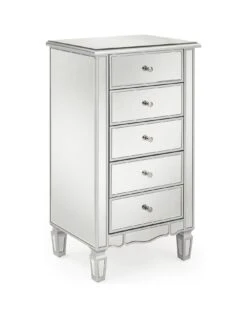 Very Home Mirage Mirrored 5 Drawer Chest -FurniHaven Shop KJ6UG SQ3 0000000099 N A SLa