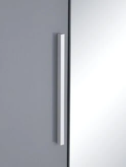 Very Home Prague Gloss 6 Door Mirrored Wardrobe - FSC® Certified -FurniHaven Shop KNHJF SQ5 0000000563 GREY GLOSS SLd1