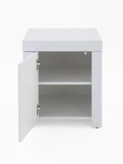 Very Home Atlantic Gloss Lamp Table -FurniHaven Shop KQF7H SQ4 0000000013 WHITE SLd