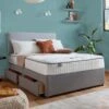 Silentnight Freya Memory 800 Pocket Divan Bed With Storage Options – Medium (Headboard Not Included) -FurniHaven Shop KXA74 SQ1 0000000183 SLATE RSr