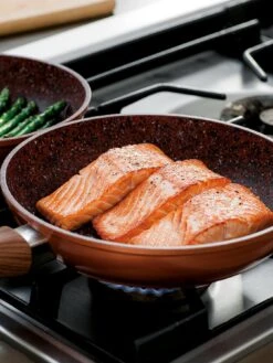 JML Copper Stone Non-Stick Pan - 24 Cm -FurniHaven Shop LFT9T SQ5 0000001201 COPPER SLd3