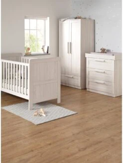 Mamas & Papas Atlas Cot Bed, Dresser & Wardrobe -FurniHaven Shop LGKEK SQ2 0000000088 NO COLOR RSr