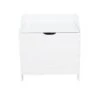 Lloyd Pascal Portland Laundry Hamper - White -FurniHaven Shop LGMGA SQ1 0000000013 WHITE SLf