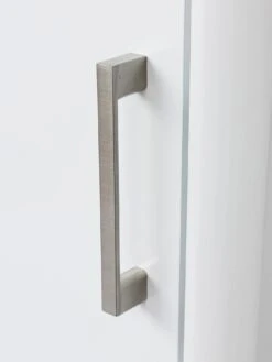 Lloyd Pascal Luna Hi-Gloss 2 Door Mirrored Bathroom Tallboy - White -FurniHaven Shop LJRTK SQ5 0000000013 WHITE SLd3