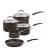 Circulon Induction 5-Piece Aluminium Pan Set -FurniHaven Shop LNTMT SQ1 0000000004 BLACK SLf