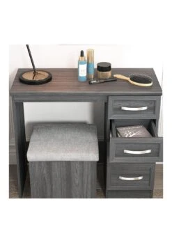 Very Home Camberley Dressing Table And Stool Set 9 Very Home Camberley Dressing Table And Stool Set -FurniHaven Shop LPLMG SQ3 0000000558 DARK OAK SLa