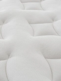 Silentnight Pippa Memory Pillowtop Sprung Mattress - Medium Firm - Express Delivery -FurniHaven Shop LPW46 SQ4 0000000013 WHITE SLd1