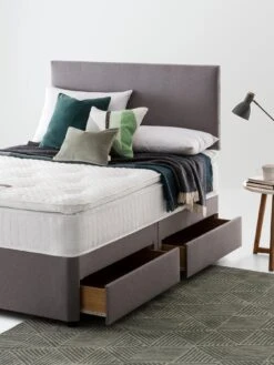 Silentnight Mia Geltex 1000 Pocket Pillowtop Mattress - Medium -FurniHaven Shop LPW4Q SQ2 0000000013 WHITE SLd