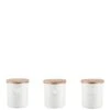 Typhoon Living Tea, Coffee And Sugar Storage Canisters - Cream -FurniHaven Shop LQE7Q SQ1 0000000067 CREAM SLf
