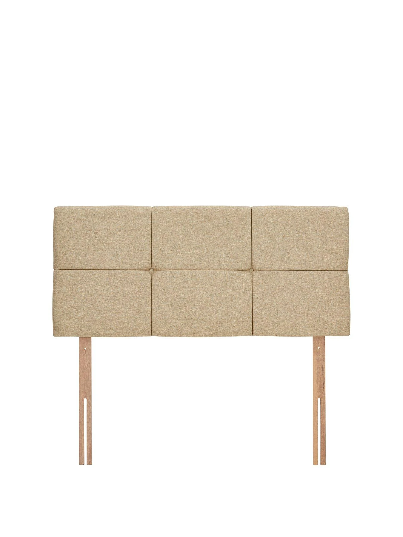 Airsprung Riva Faux Wool Upholstered Headboard 3 Airsprung Riva Faux Wool Upholstered Headboard