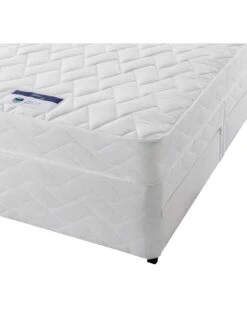 Silentnight Celine Sprung Divan Bed With Storage Options (Headboard Not Included) -FurniHaven Shop LT9N6 SQ4 0000000013 WHITE SLd1