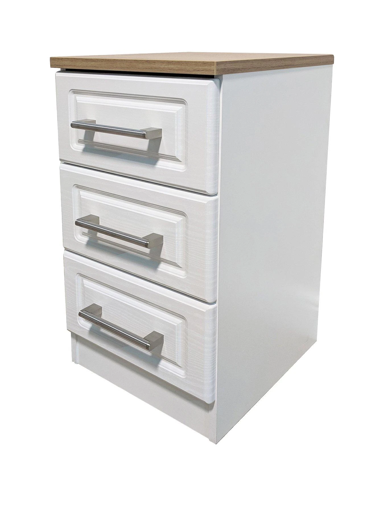SWIFT Regent Ready Assembled 3 Drawer Bedside Chest - FSC® Certified 5 SWIFT Regent Ready Assembled 3 Drawer Bedside Chest - FSC® Certified - Image 3