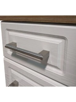 SWIFT Regent Ready Assembled 3 Drawer Bedside Chest - FSC® Certified 12 SWIFT Regent Ready Assembled 3 Drawer Bedside Chest - FSC® Certified -FurniHaven Shop LTHHA SQ4 0000000010 WHITE OAK SLd