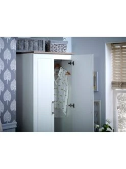 SWIFT Regent Ready Assembled 2 Door Wardrobe - FSC® Certified -FurniHaven Shop LTHHF SQ5 0000000010 WHITE OAK SLd1