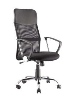 Alphason Perth Office Chair -FurniHaven Shop LX4A7 SQ2 0000000004 BLACK SLd