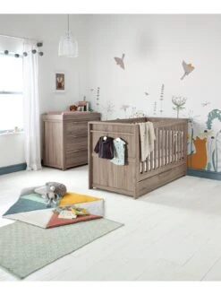 Mamas & Papas Franklin Cot Bed And Dresser Changer -FurniHaven Shop LX9GC SQ2 0000000725 GREY WASH RSr