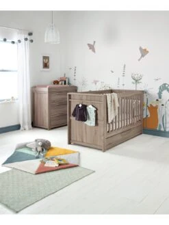 Mamas & Papas Franklin Cot Bed And Dresser Changer -FurniHaven Shop LX9GC SQ5 0000000725 GREY WASH SLd1