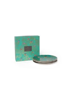 Sara Miller Chelsea Cake Plates - Set Of 4 -FurniHaven Shop M4N7E SQ4 0000000029 MULTI SLd2